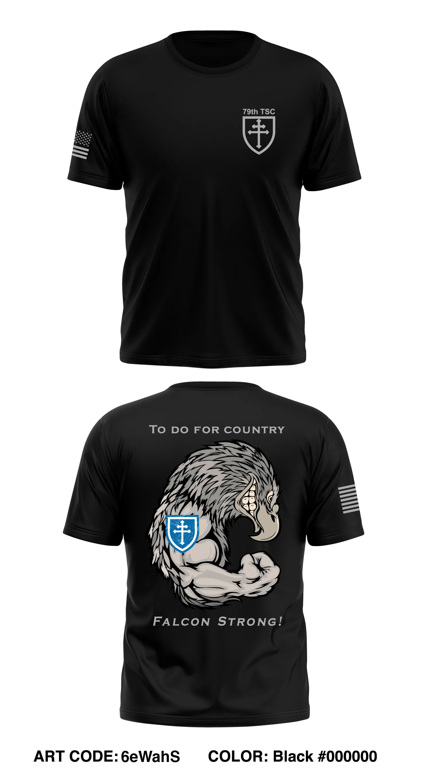 79th TSC Core Men's SS Performance Tee - 6eWahS