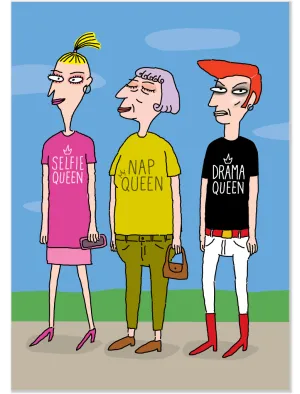 855 Queen of Everything (Birthday Card)