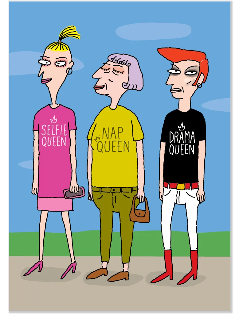 855 Queen of Everything (Birthday Card)