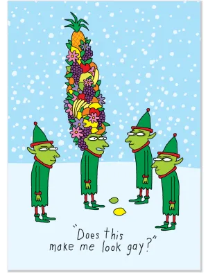 859 Look Gay (Christmas Card)