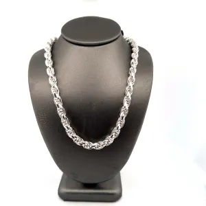8MM Sterling Rope Chain 20inches