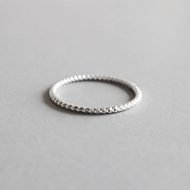 925 Sterling Silver Simple Ring