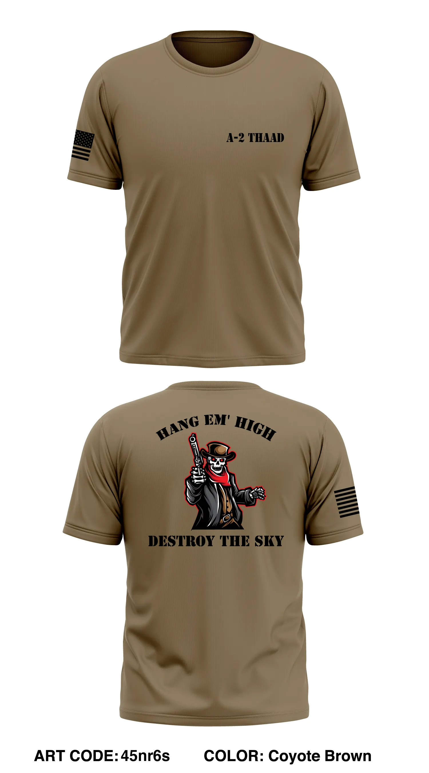 A-2 THAAD Store 1 Core Men's SS Performance Tee - 45nr6s
