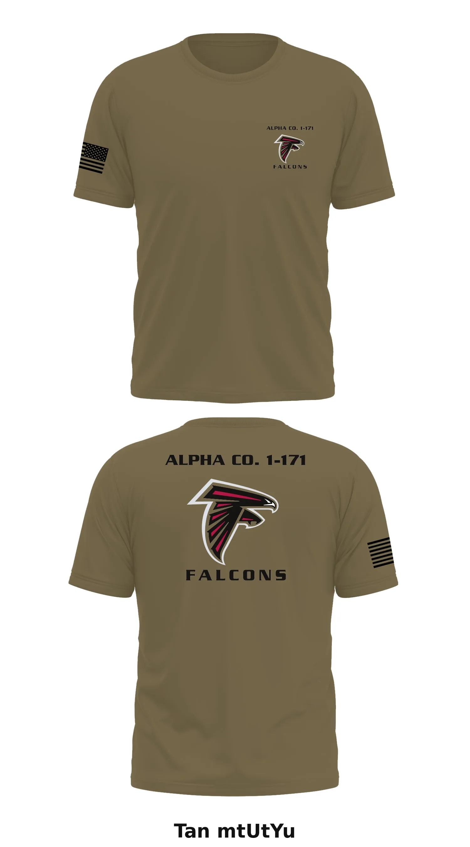 A Co 1-171st AVN  Store 1 Core Men's SS Performance Tee - mtUtYu