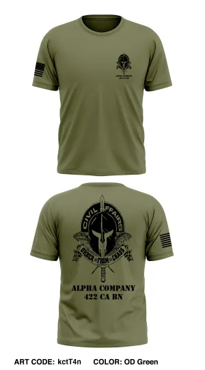 A Co, 422 CA BN Store 1 Core Men's SS Performance Tee - kctT4n