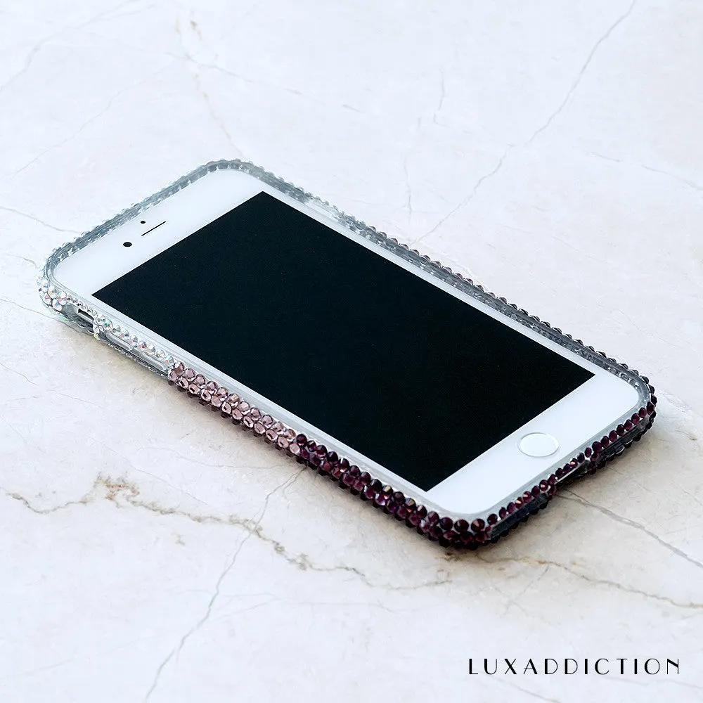 AB Crystals Faded To Dark Purple Design (style 908)