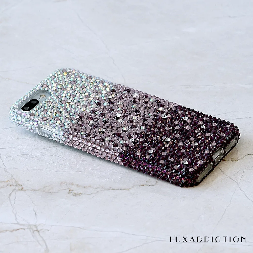 AB Crystals Faded To Dark Purple Design (style 908)