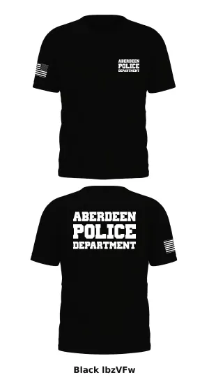 Aberdeen Police Department  Store 1 Core Men's SS Performance Tee - lbzVFw