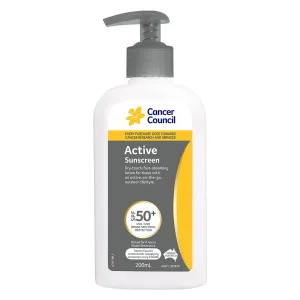 Active Sunscreen SPF50  200ml
