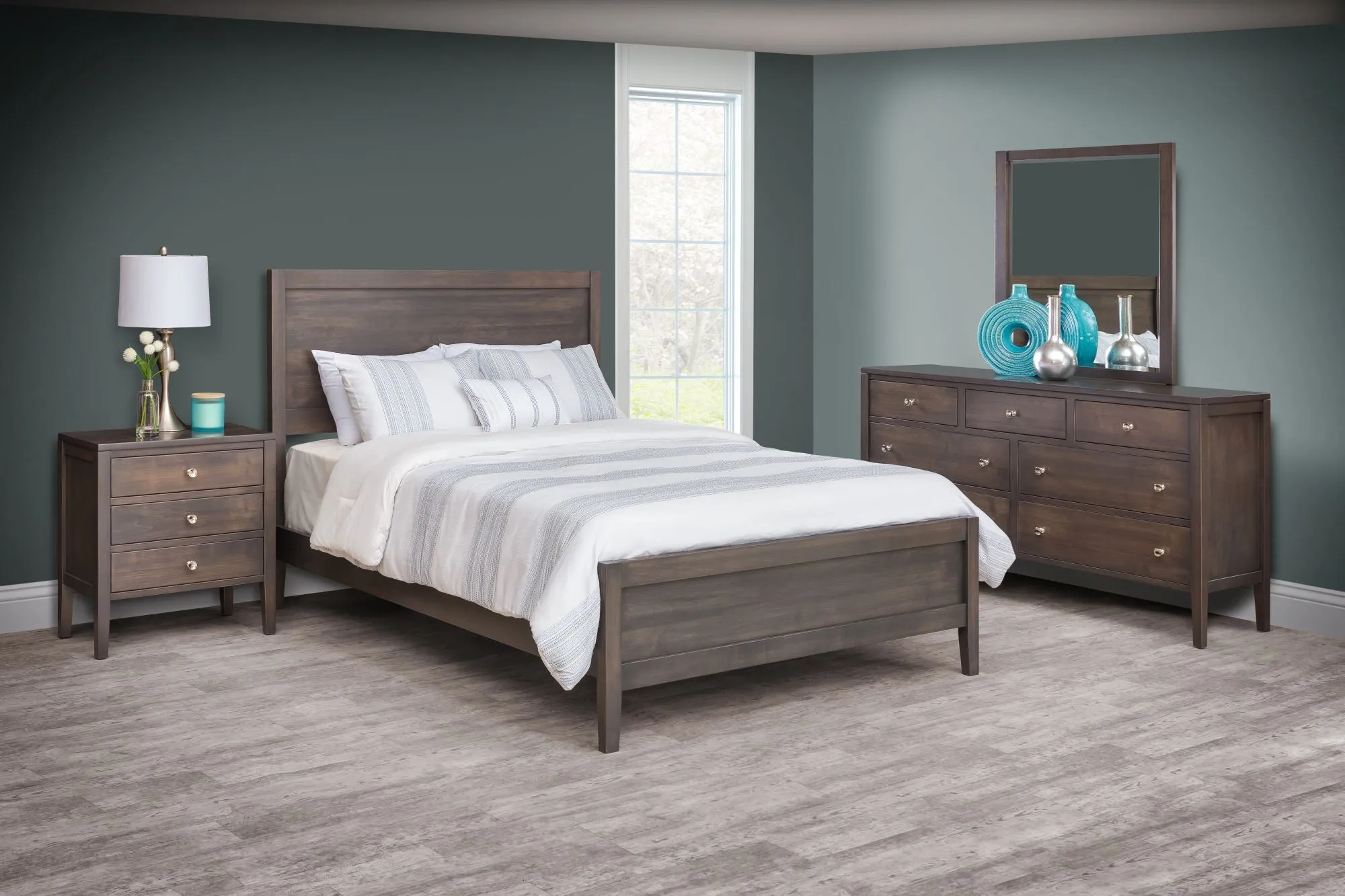 Albany - Hardwood Bedside Chest
