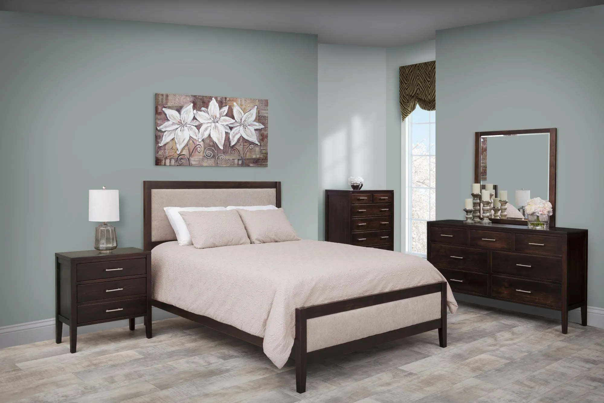 Albany - Hardwood Bedside Chest