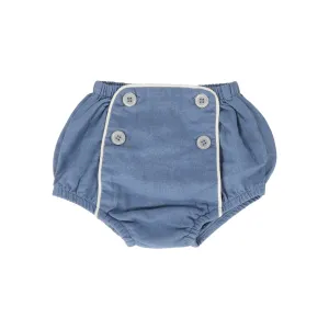 Analogie Button Bloomer - Bright Blue