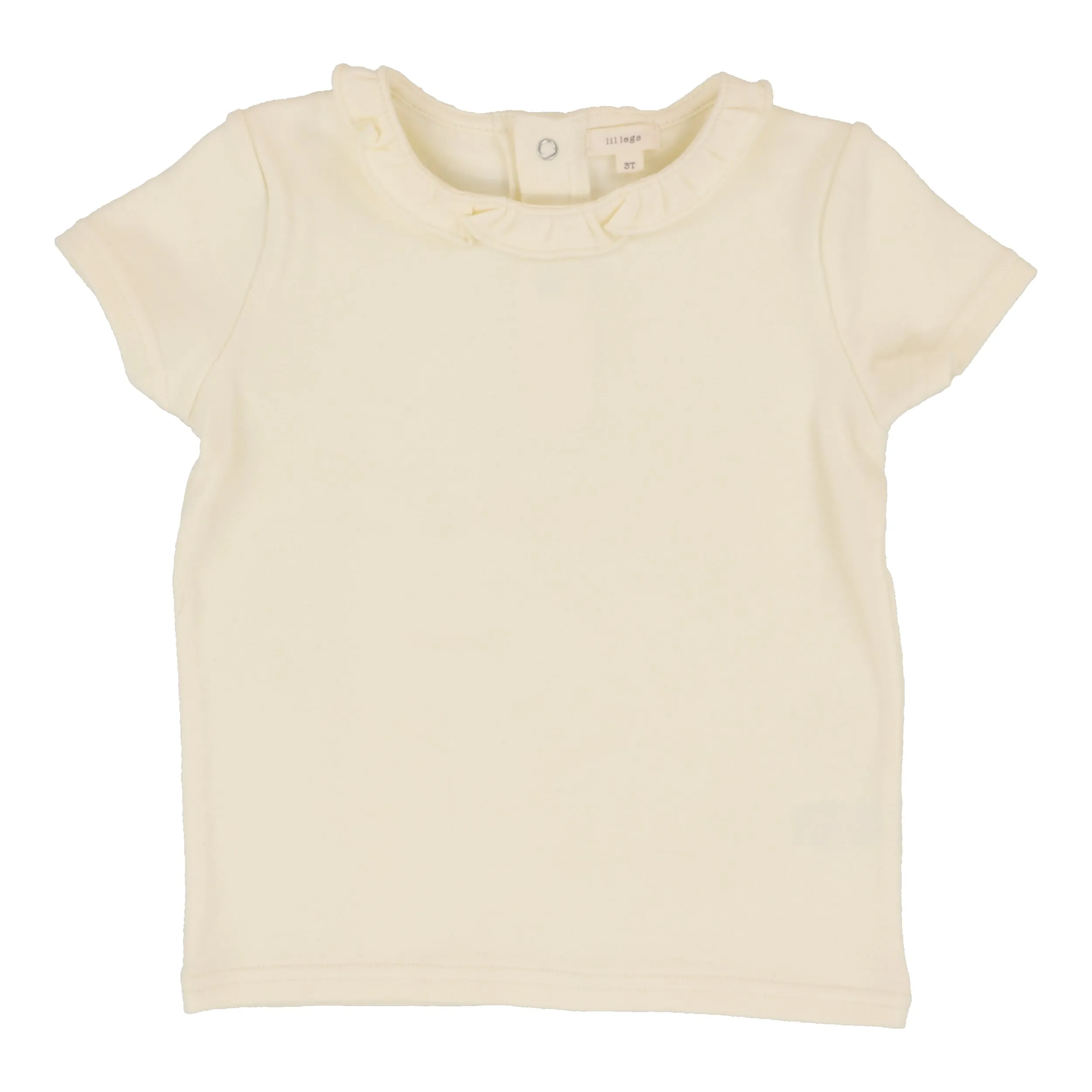 Analogie Ruffle T-Shirt - Cream