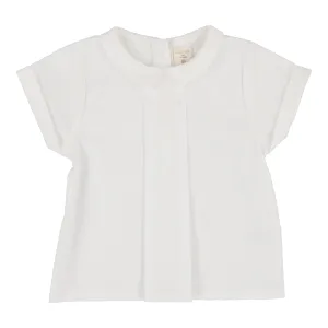 Analogie Toddler Poplin Shirt - White