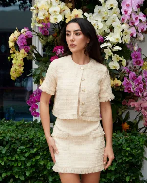 Andrea Tweed Top