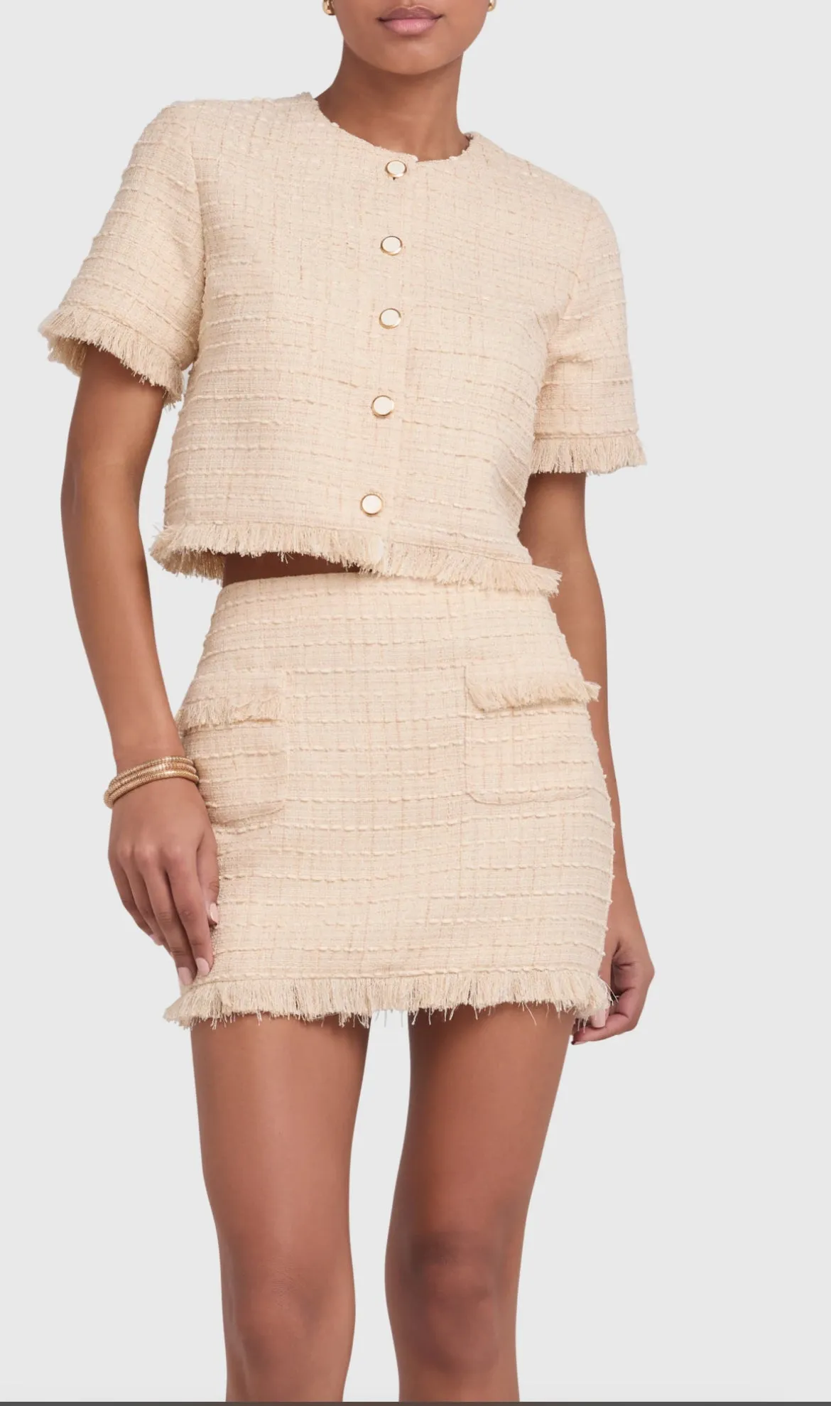 Andrea Tweed Top