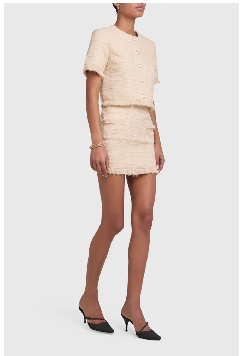 Andrea Tweed Top