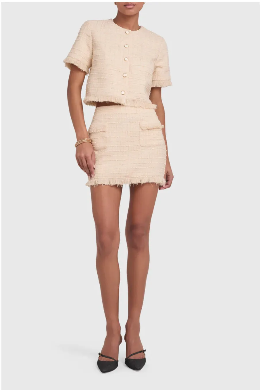 Andrea Tweed Top