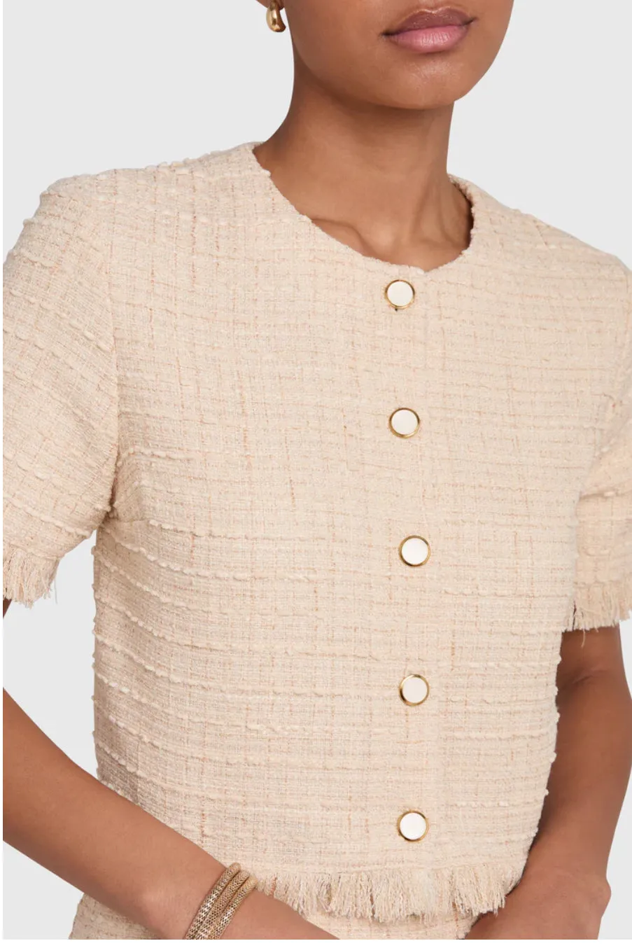 Andrea Tweed Top