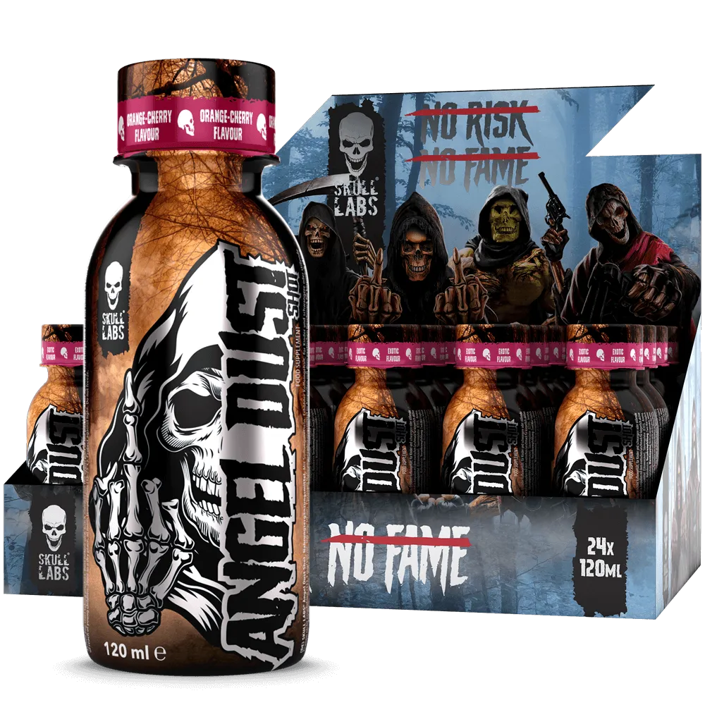 Angel Dust Shot Orange Cherry - 24x120ml.