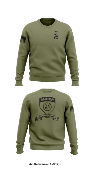 Anger Company/1-5IN Store 1 Core Men's Crewneck Performance Sweatshirt - amPzqJ