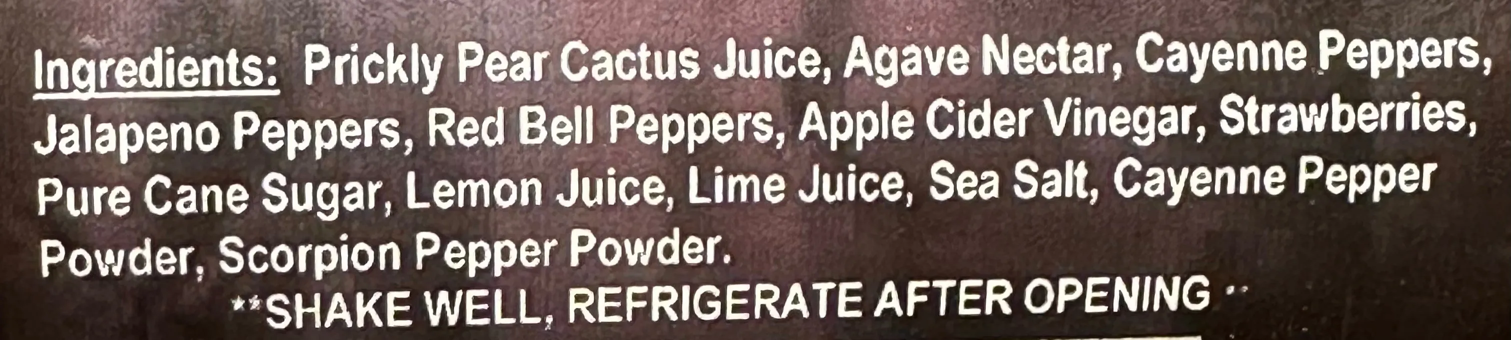 Angry Goat Cool Hippo Prickly Pear & Cayenne Pepper Hot Sauce
