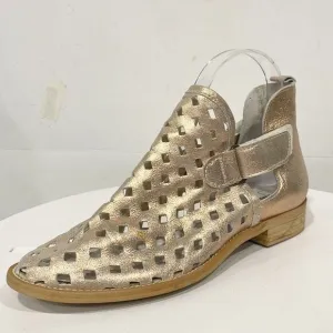 Anthropologie | Musse &amp; Cloud Women’s Shoes Caila Ankle Booties Sz 6 Rose Gold