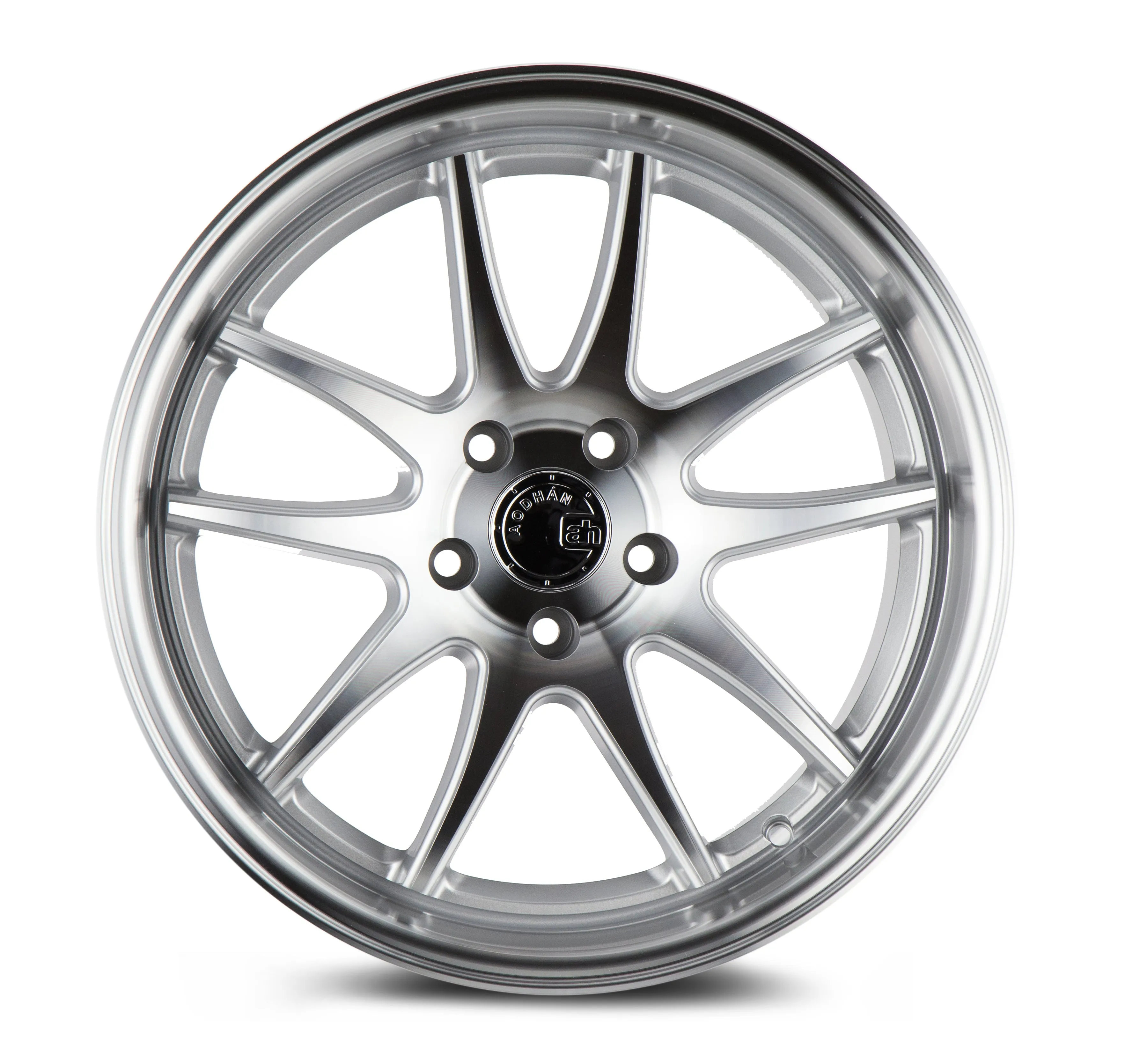 Aodhan DS02 18x9.5 5x114.3  22 Silver w/Machined Face