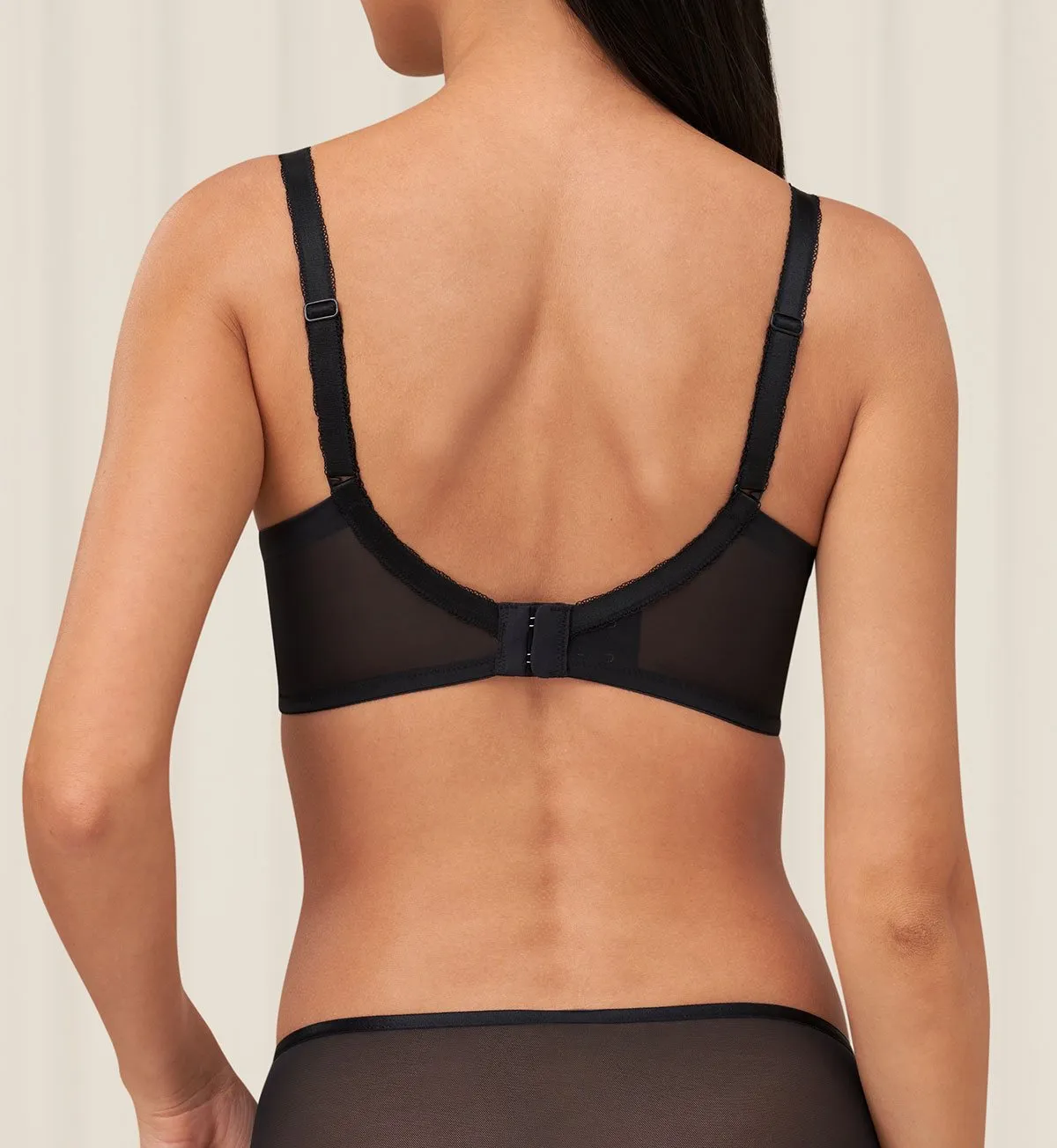 AQUA YIN YANG DEEP V WIRED PUSH-UP BRA