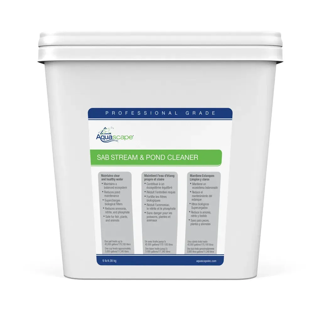 Aquascape PRO SAB Stream & Pond Cleaner (Dry) - 9 lb