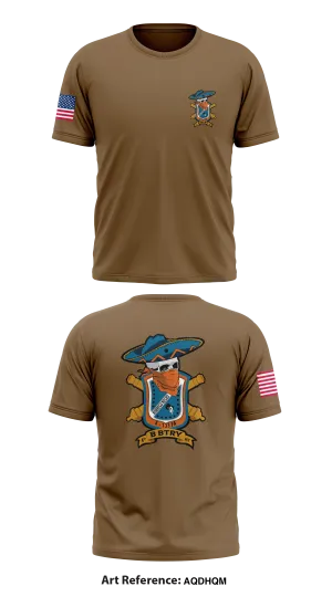 B BTRY 4/133D FA 4TH PLT Core Men's SS Performance Tee - AQdhqm