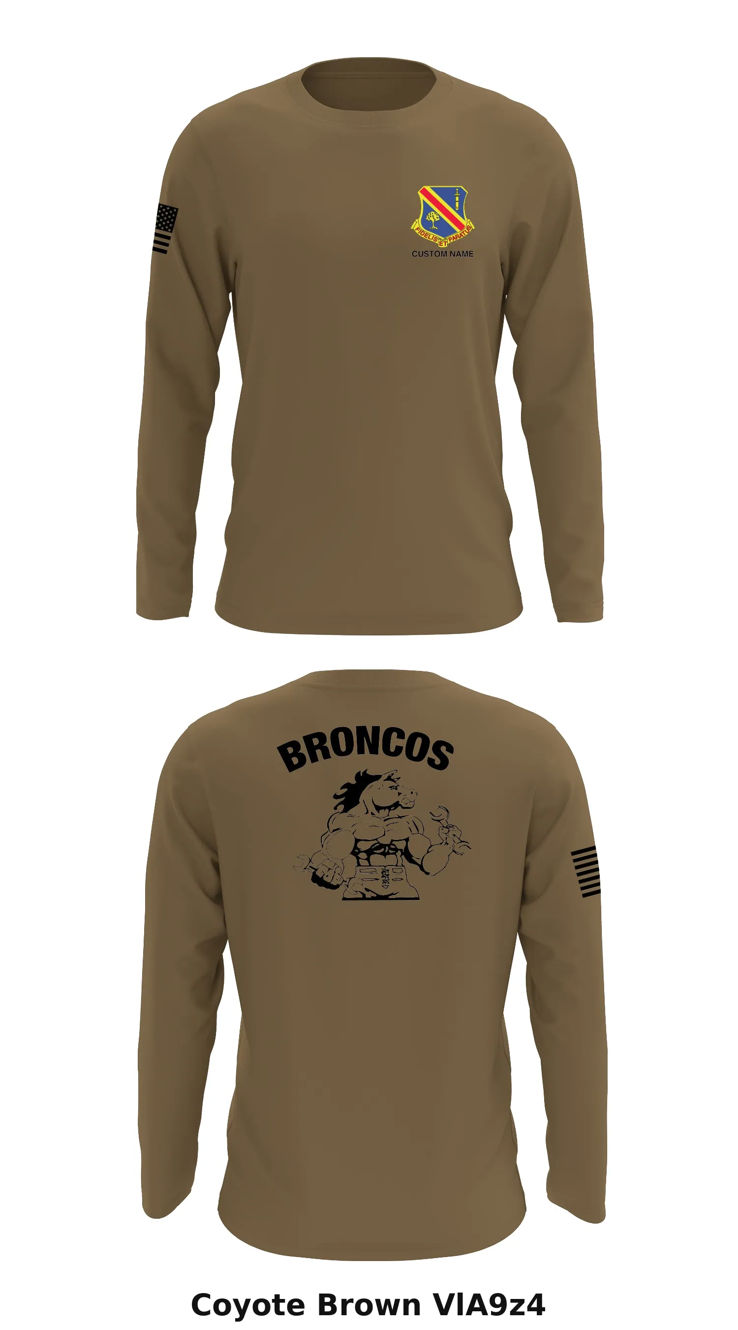 B Co. 237 BSB, 37th IBCT Store 1 Core Men's LS Performance Tee - VlA9z4