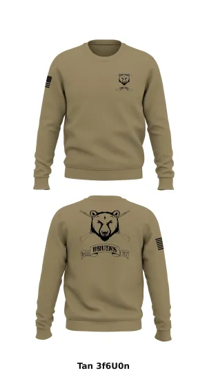 B Co, 2nd BN, 2nd IN REGT Store 1 Core Men's Crewneck Performance Sweatshirt - 3f6U0n