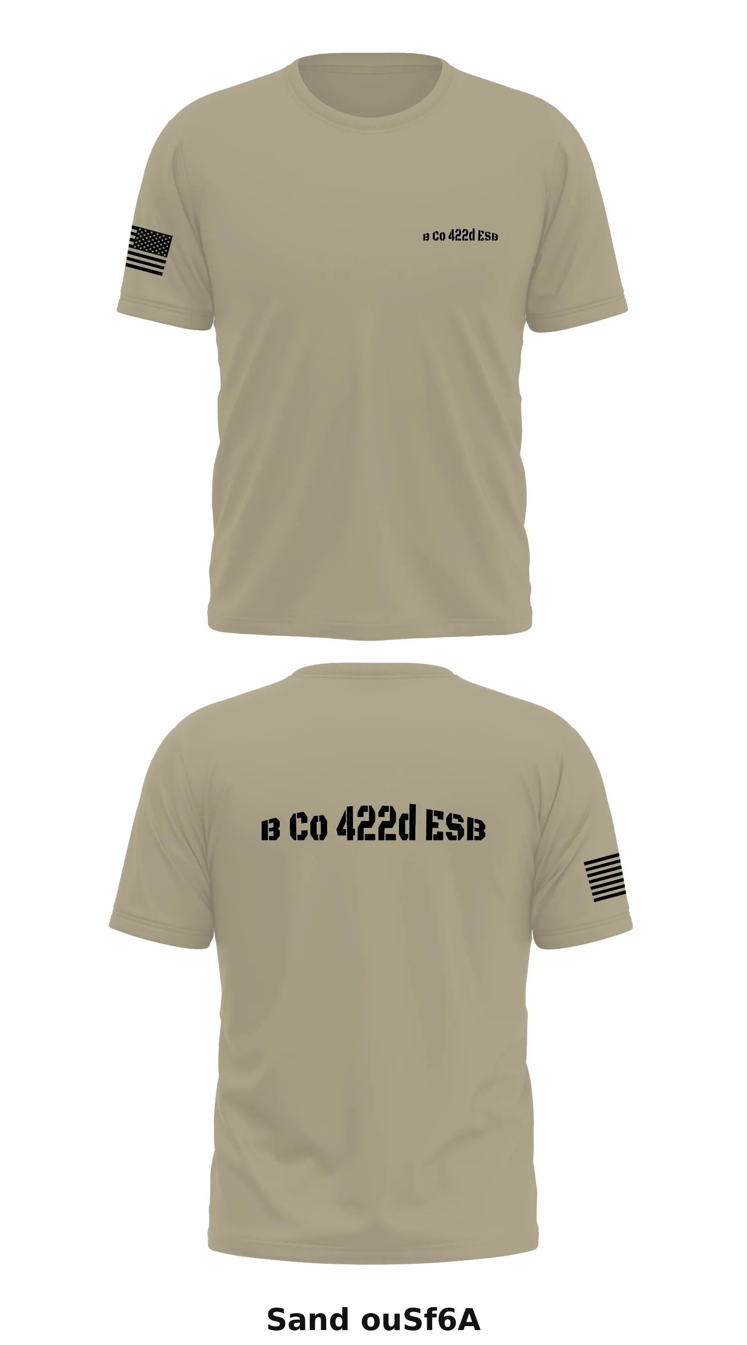 B Co 422d ESB Store 1 Core Men's SS Performance Tee - ouSf6A