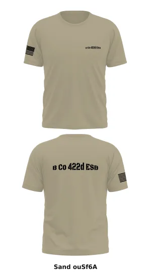 B Co 422d ESB Store 1 Core Men's SS Performance Tee - ouSf6A