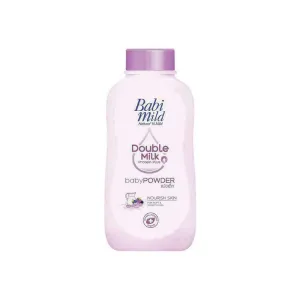 Babi Mild Double Milk Protein Plus Baby Powder Nourish Skin 380ml