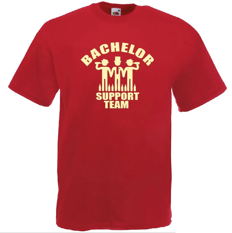 Bachelor Support Team Stag T-Shirt, Personalised Gift