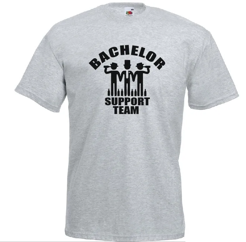 Bachelor Support Team Stag T-Shirt, Personalised Gift