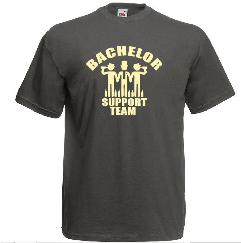 Bachelor Support Team Stag T-Shirt, Personalised Gift