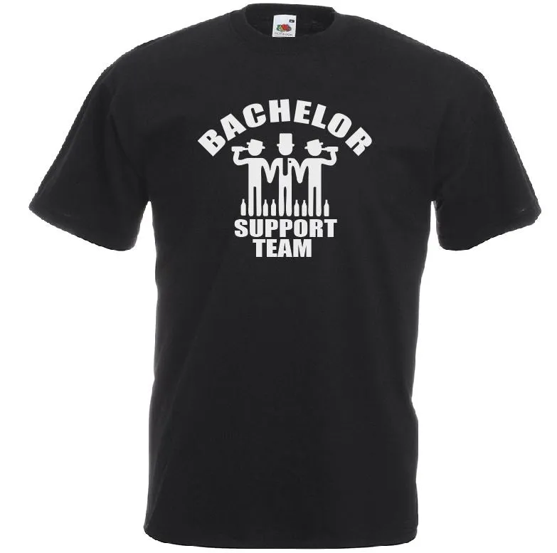Bachelor Support Team Stag T-Shirt, Personalised Gift