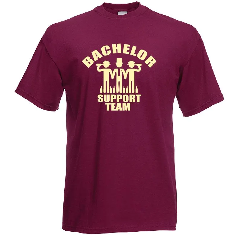 Bachelor Support Team Stag T-Shirt, Personalised Gift