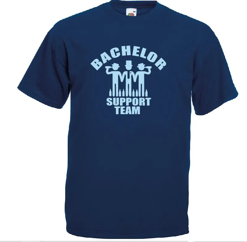 Bachelor Support Team Stag T-Shirt, Personalised Gift