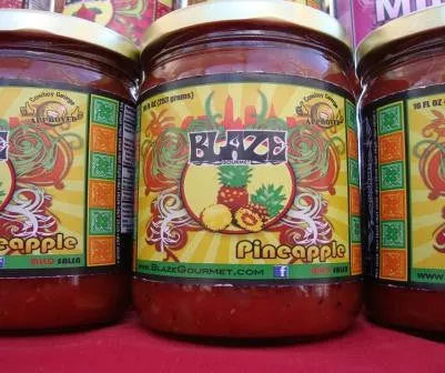 BACK IN STOCK - Blaze Gourmet (Fruit) Mild Pineapple Salsa