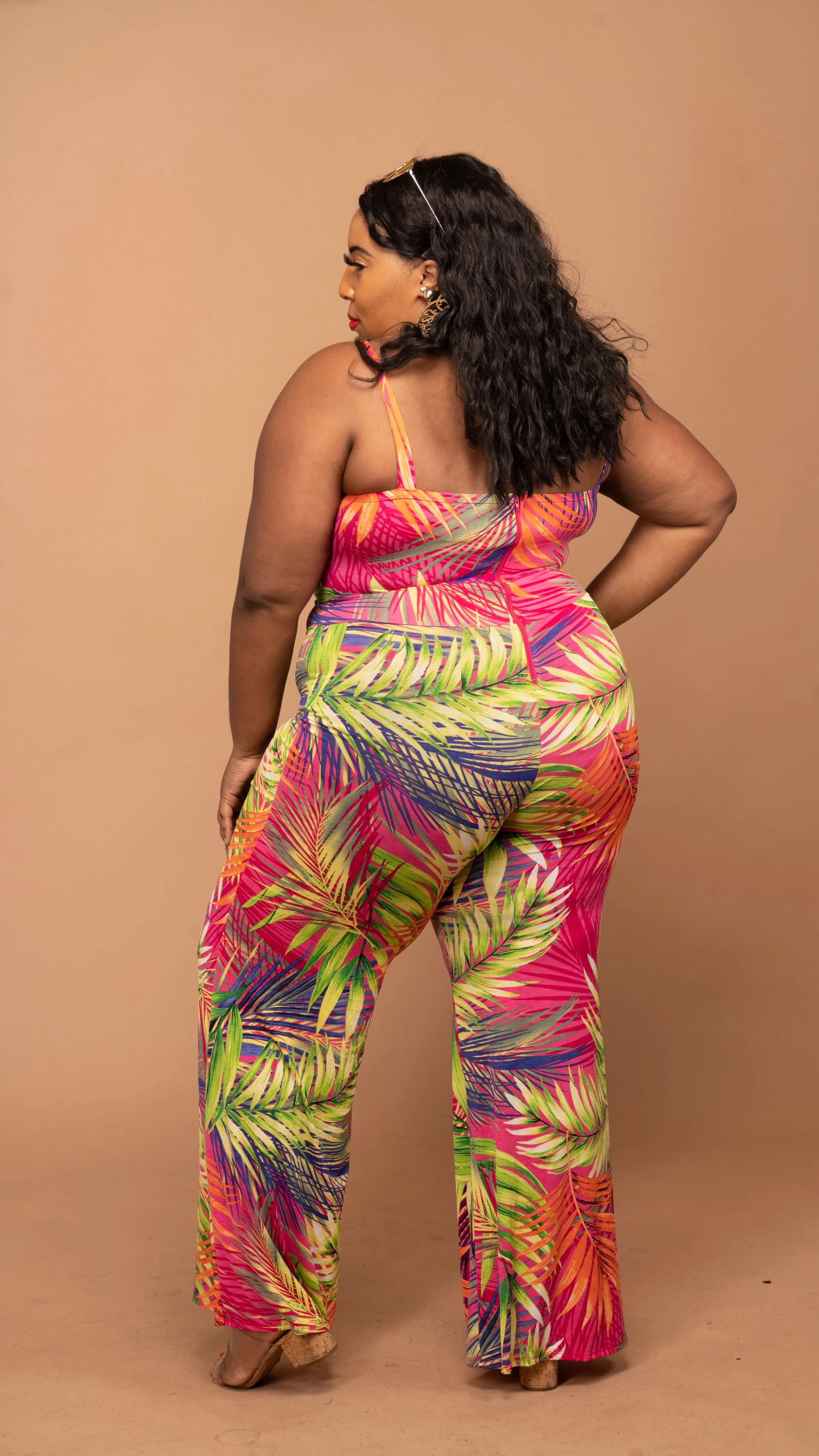 Baecation jumpsuit (Plush Size)