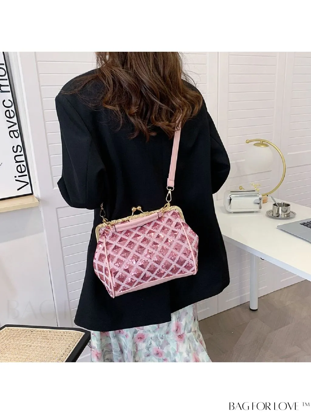 BagForLove - Chic Sequin Clutch Bag: Stylish, Compact, and Versatile.