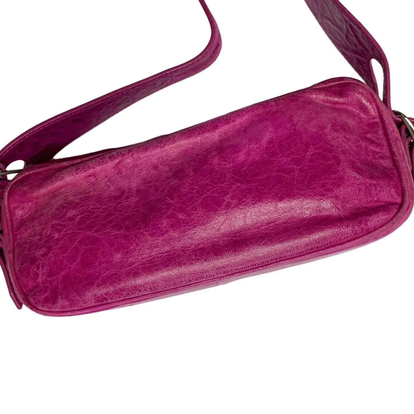 Balenciaga Fuchsia Mini Shoulder Bag