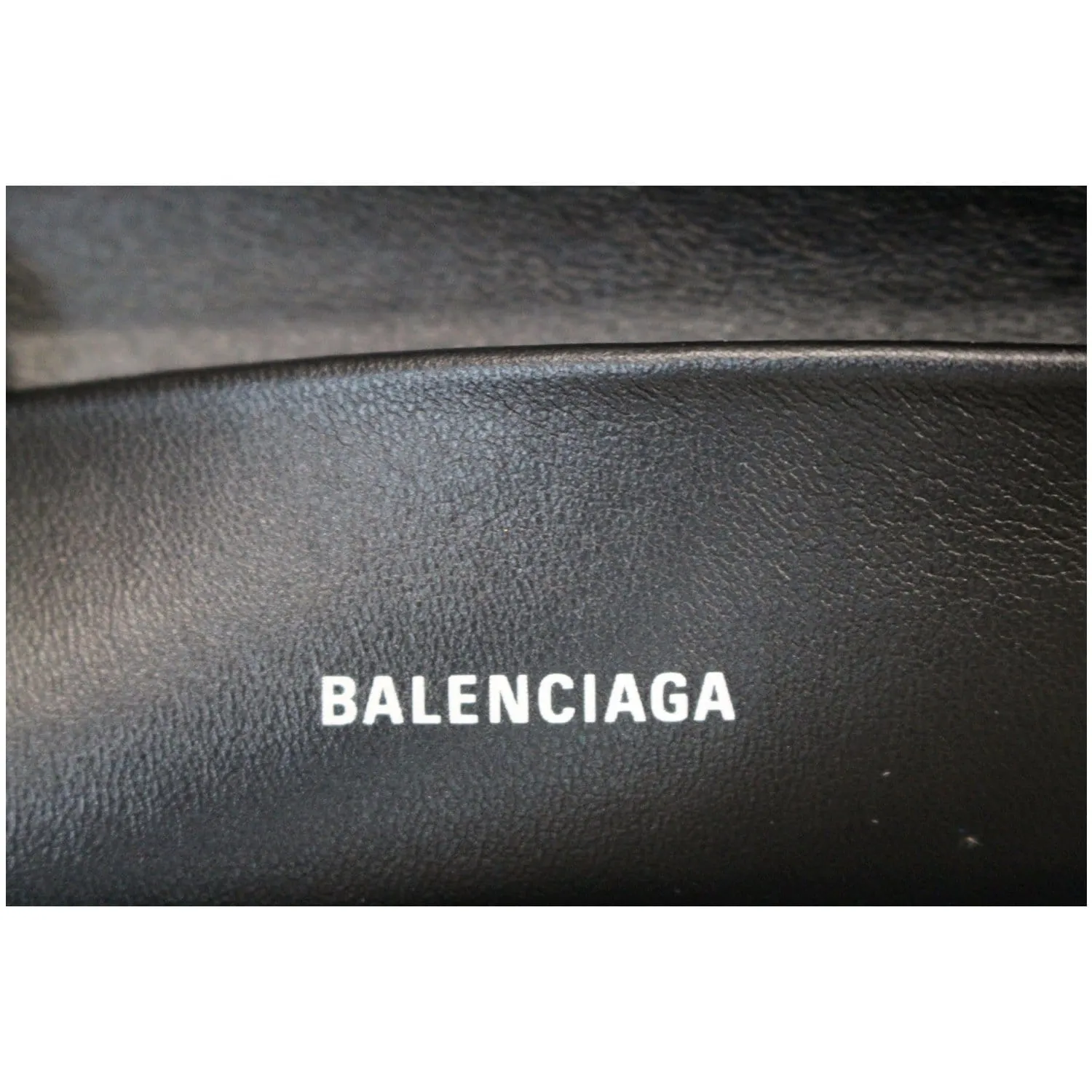 BALENCIAGA Magazine Print Leather Zippy Clutch Red/Blue - 20% OFF