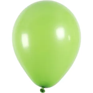Balloons - Round Green 23cm Pack of 10