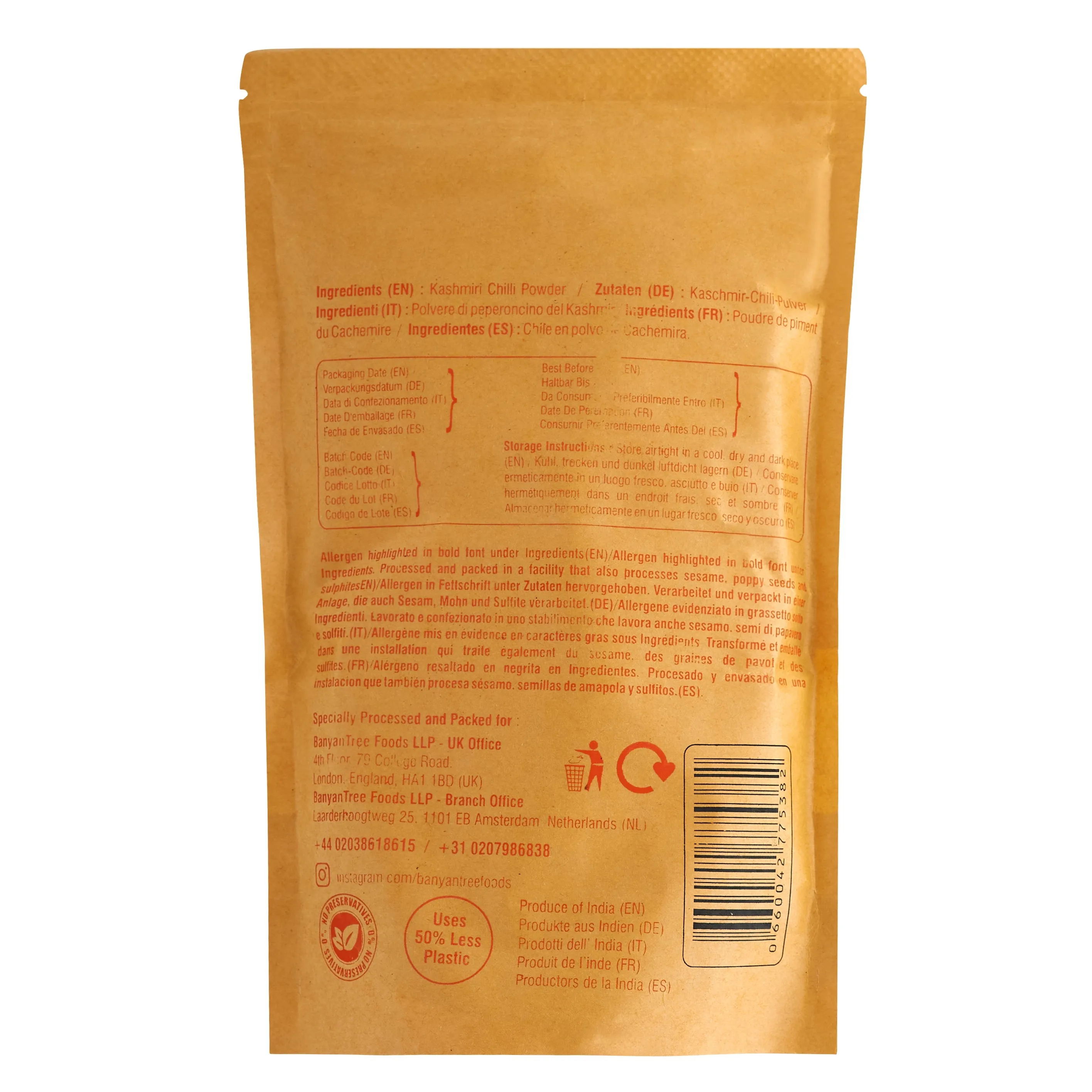 BanyanTree Foods Kashmiri Chilli Powder