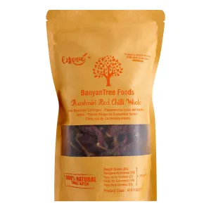 BanyanTree Foods Kashmiri Red Chilli Whole